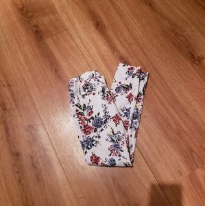 Floral leggings